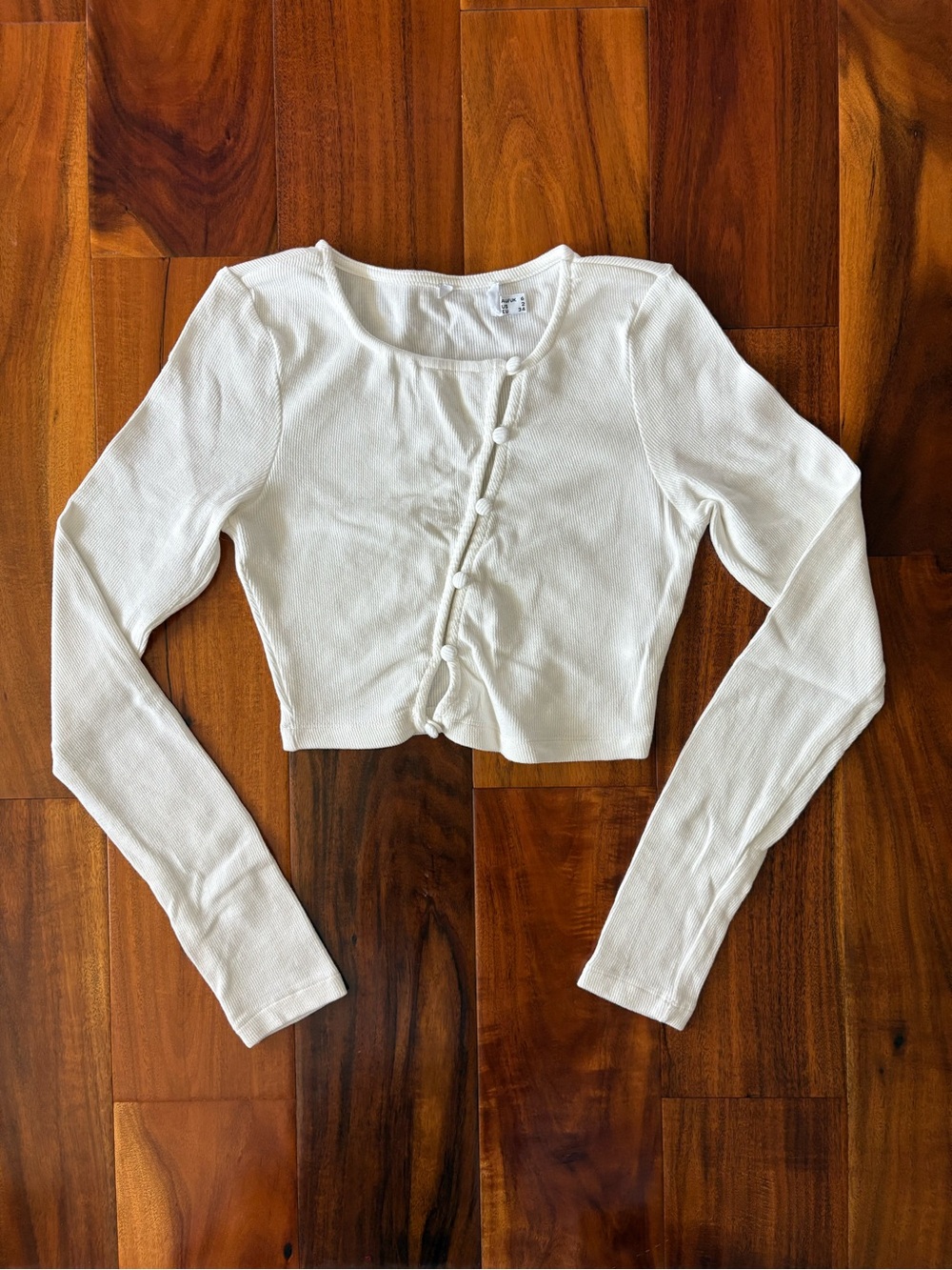 Princess Polly White Asymmetrical Top